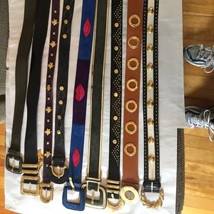 Escada belts sz 36 US size 6, each ($40)